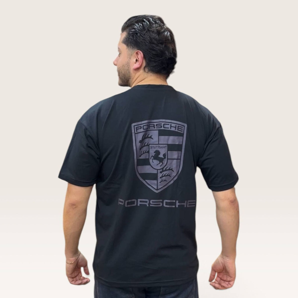Camiseta Porsche Negra