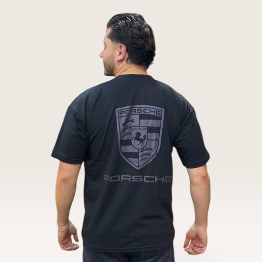 Camiseta Porsche Negra