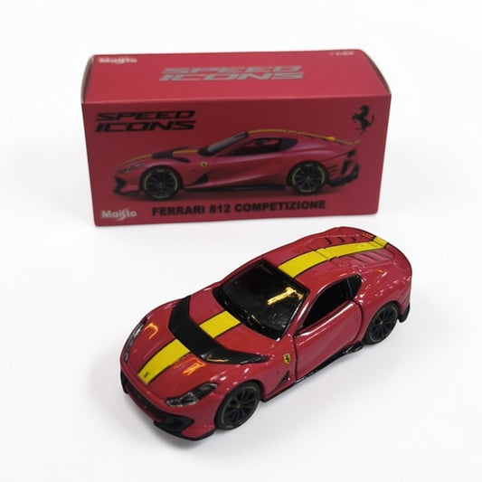 Ferrari 812 Competizione Escala 1:64 – Superdeportivo de Colección