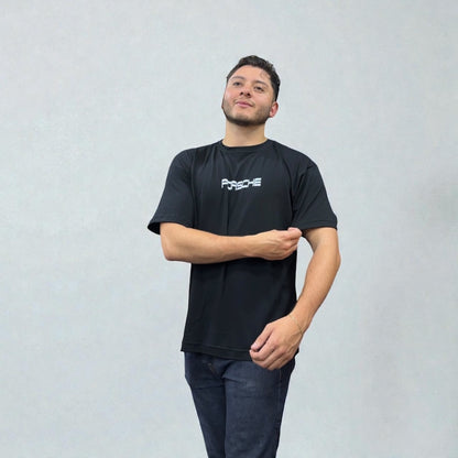 Camiseta Porsche 911 GT3 Negra – Estilo Deportivo para Verdaderos Fanáticos