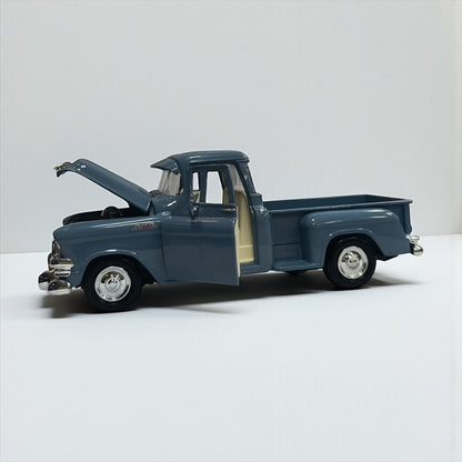 GMC Blue Chip Pickup 1955 – Modelo de Colección 1:24 en Metal