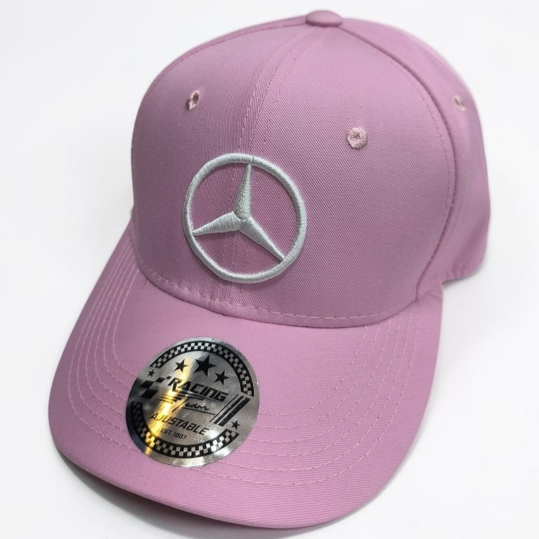 Gorra Mercedes AMG Petronas Rosada | Gorra Fórmula 1 Ajustable Estilo Racing