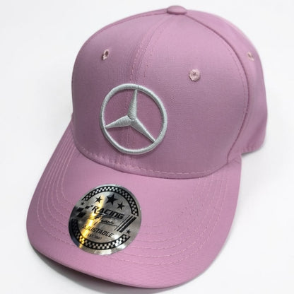 Gorra Mercedes AMG Petronas Rosada | Gorra Fórmula 1 Ajustable Estilo Racing