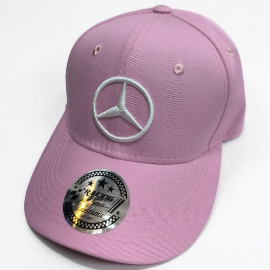 Gorra Mercedes AMG Petronas Rosada | Gorra Fórmula 1 Ajustable Estilo Racing