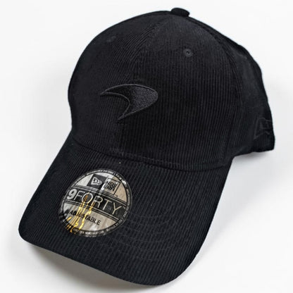 Gorra McLaren Negra Pana | Gorra Fórmula 1 Ajustable Estilo Premium