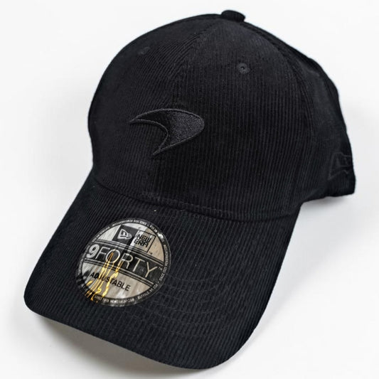Gorra McLaren Negra Pana | Gorra Fórmula 1 Ajustable Estilo Premium