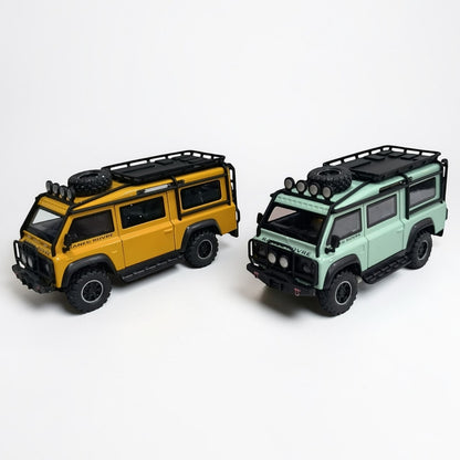 Land Rover Defender 110 Escala 1:27 | Camioneta Todoterreno Modelo de Colección