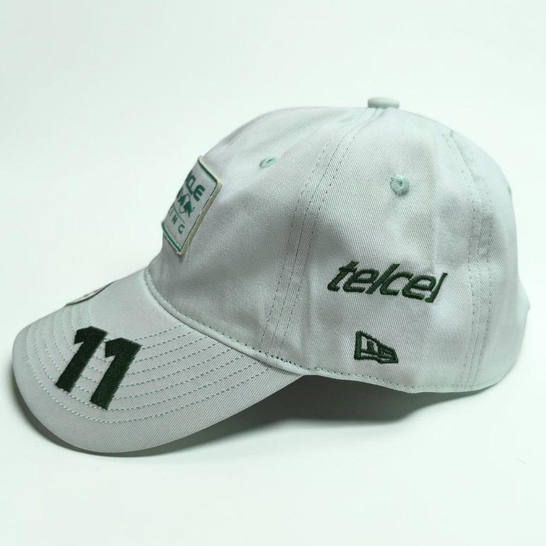 Gorra Red Bull Racing #11 Verde Menta | Gorra Fórmula 1 Checo Pérez Ajustable