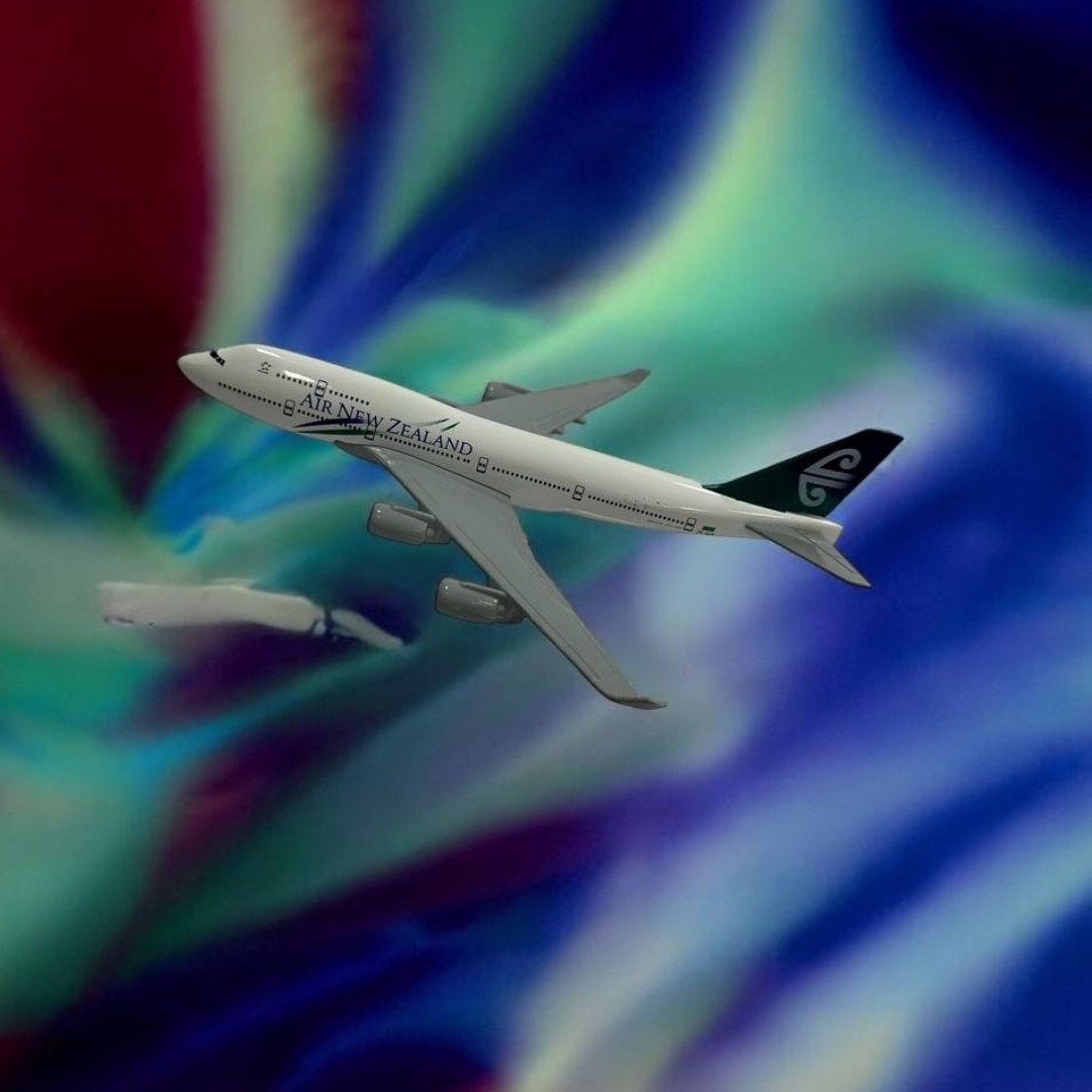 Modelo a Escala de Air New Zealand – La Magia de la Tierra de la Noche