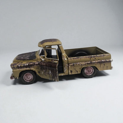 Chevy Apache 1958 Fleetside Pickup – Modelo de Colección en Metal