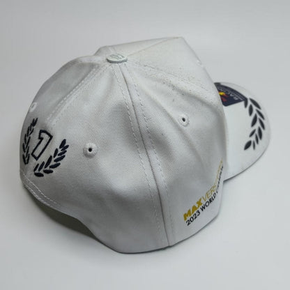 Gorra Red Bull Racing Blanca | Gorra Fórmula 1 Ajustable Estilo Racing