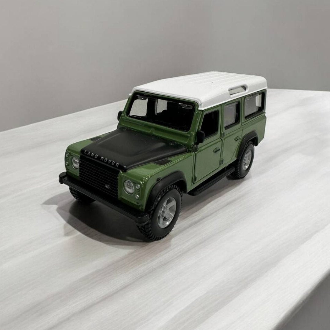 Land Rover Defender Clásico 1:27 – Modelo a Escala – Icono Todo Terreno en Miniatura