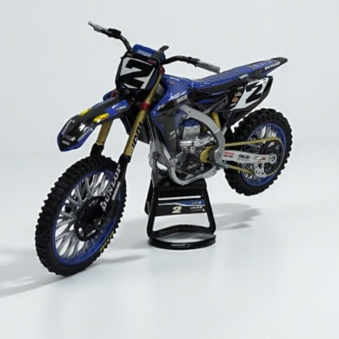 Yamaha YZ 450 Cooper Webb Escala 1:12 – Moto Motocross de Colección