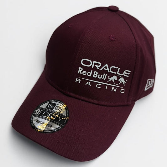 Gorra Red Bull Racing Vino Tinto | Gorra Fórmula 1 Ajustable Estilo Racing