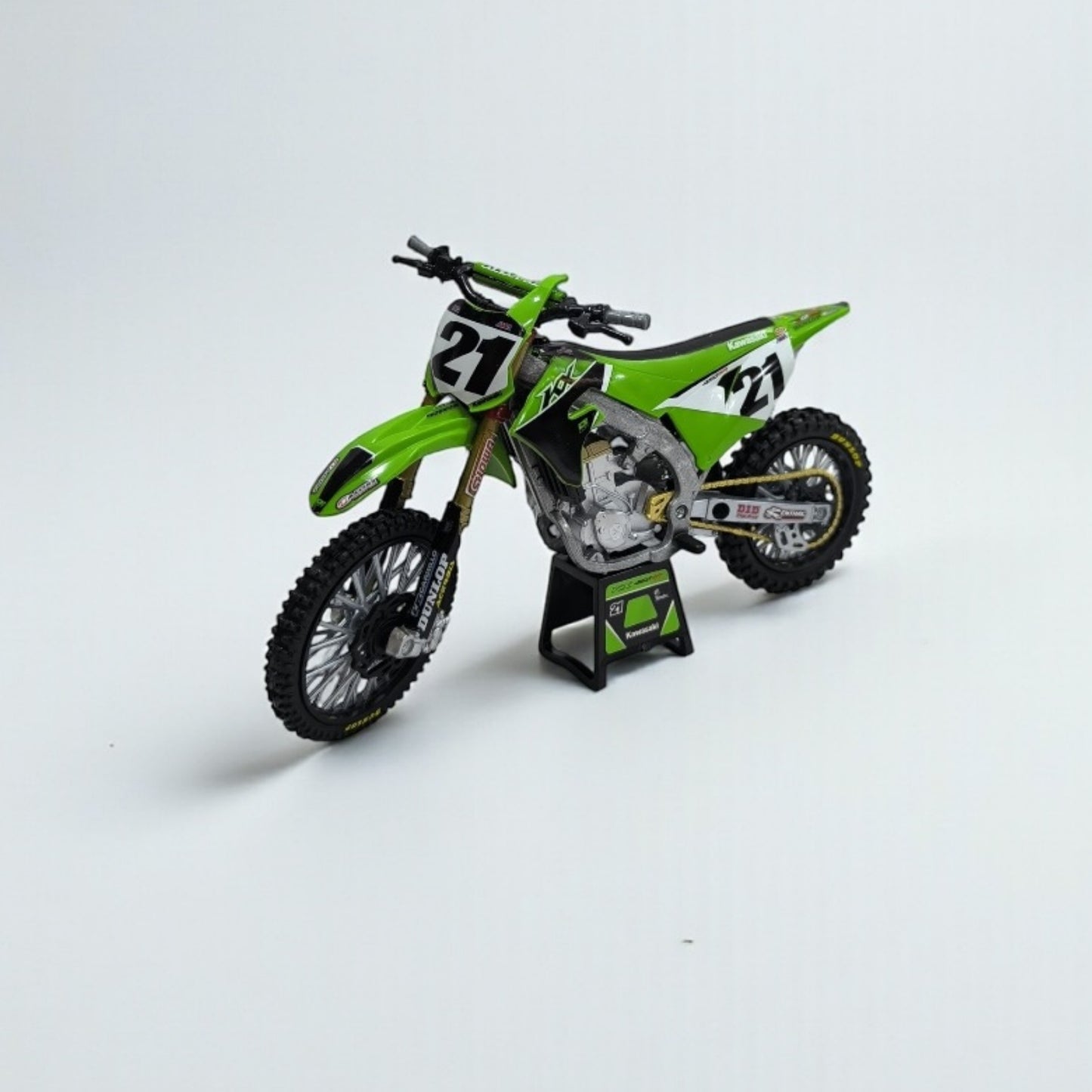 Kawasaki KX 450 SR Jason Anderson Escala 1:12 – Moto Motocross de Colección