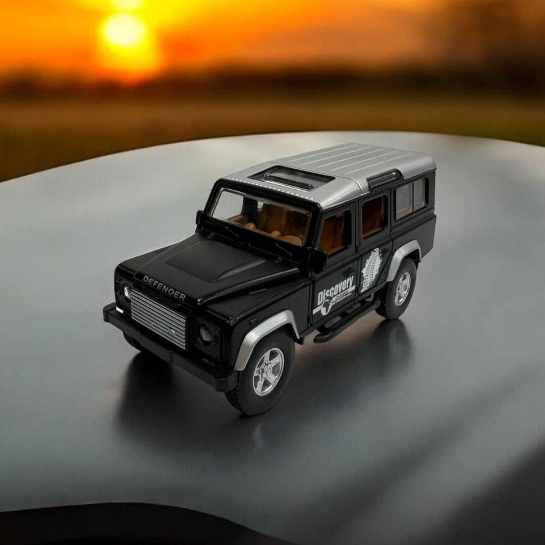 Land Rover Defender Clásico 1:27 – Modelo a Escala – Icono Todo Terreno en Miniatura