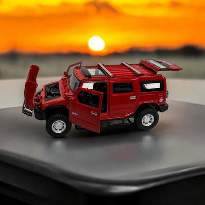 Hummer H2 1:27 – Modelo a Escala – SUV Imponente con Detalles Robustecidos