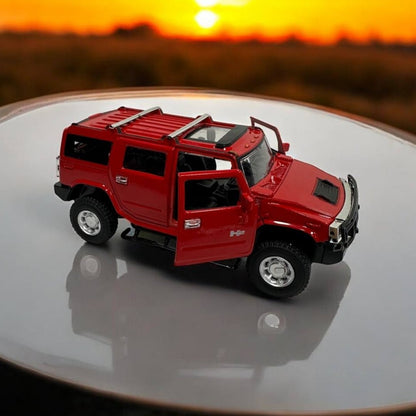 Hummer H2 1:27 – Modelo a Escala – SUV Imponente con Detalles Robustecidos