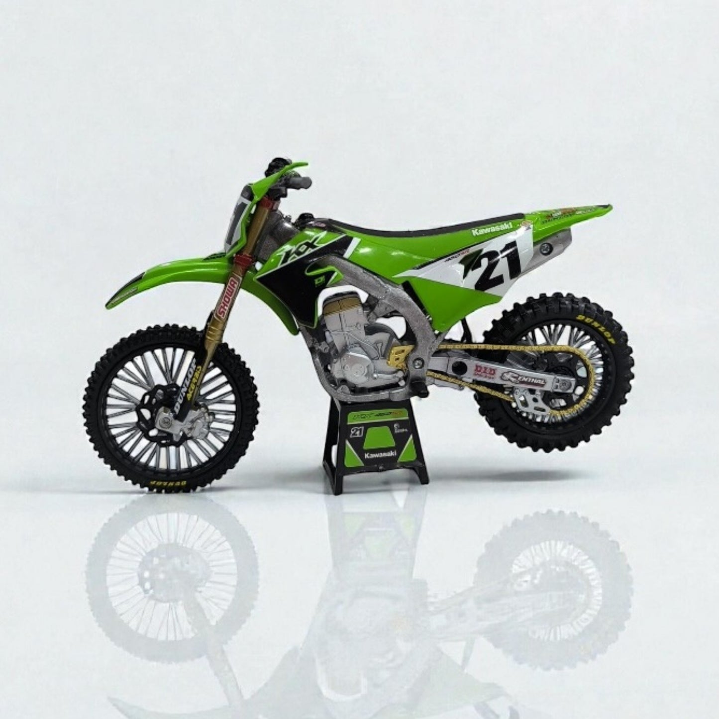 Kawasaki KX 450 SR Jason Anderson Escala 1:12 – Moto Motocross de Colección