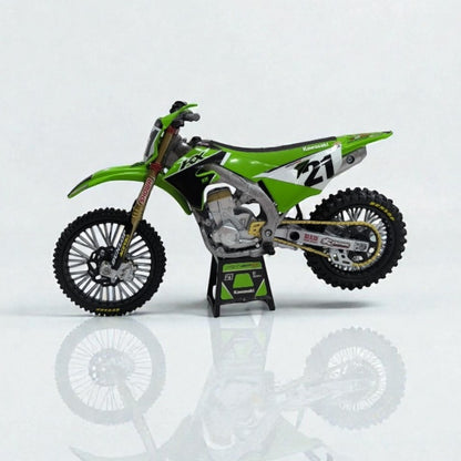 Kawasaki KX 450 SR Jason Anderson Escala 1:12 – Moto Motocross de Colección