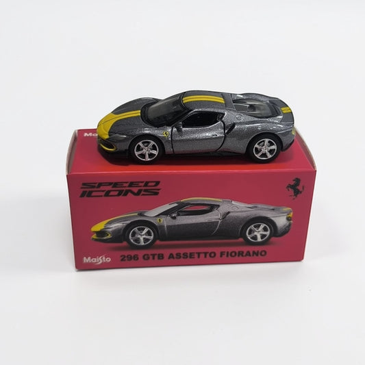 Ferrari 296 GTB Assetto Fiorano Escala 1:64 – Superdeportivo de Colección
