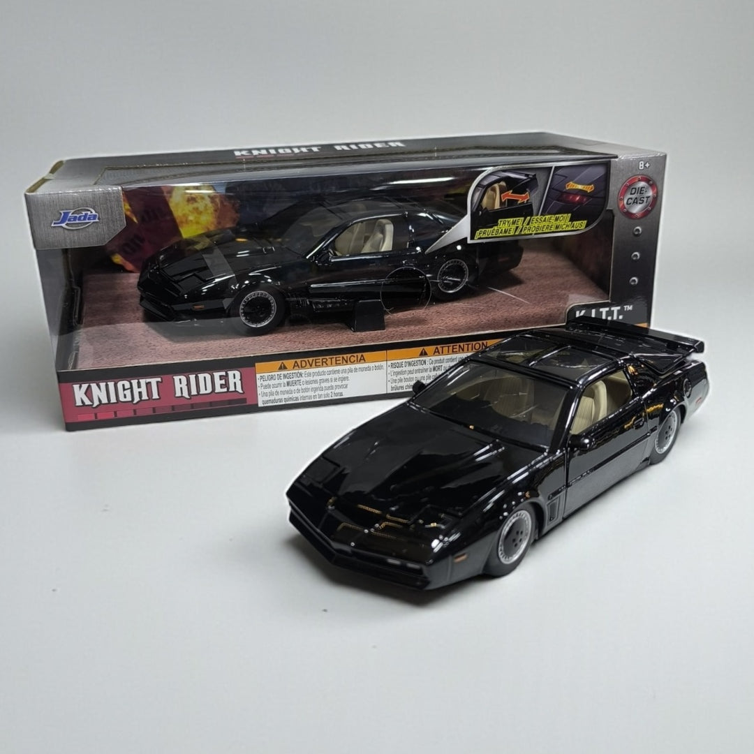 Knight Rider KITT 1:24 Jada | El Auto Fantástico de Colección