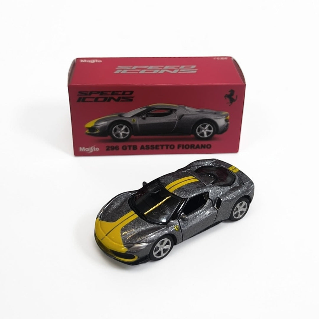 Ferrari 296 GTB Assetto Fiorano Escala 1:64 – Superdeportivo de Colección