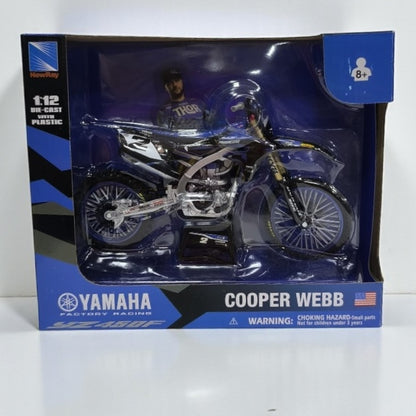 Yamaha YZ 450 Cooper Webb Escala 1:12 – Moto Motocross de Colección