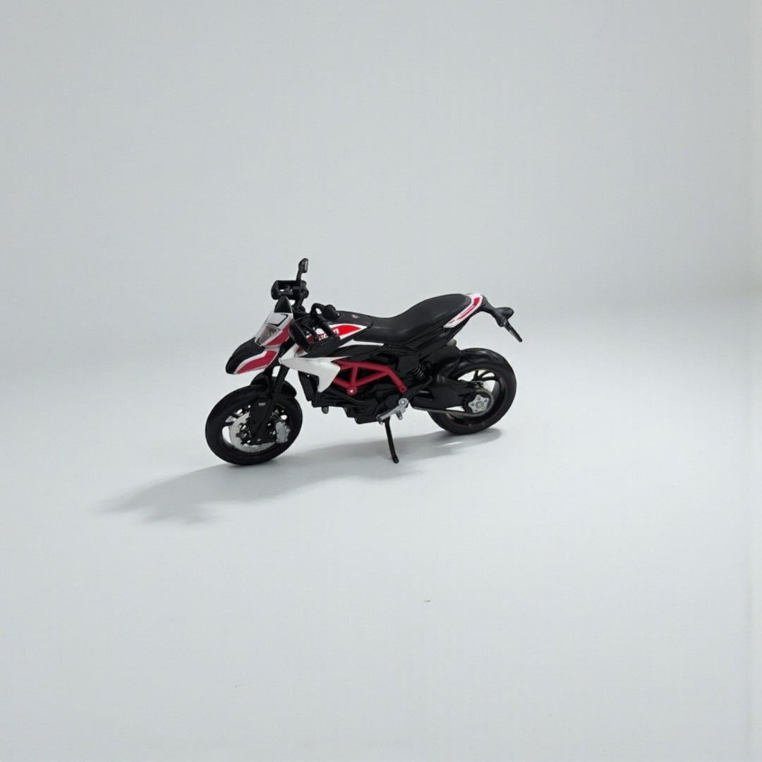 Moto Ducati Hypermotard SP 1:12 – Modelo a Escala Detallado para Coleccionistas