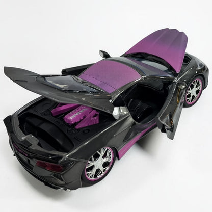 Chevrolet Corvette 2020 Pink Slips 1:24 Jada | Superdeportivo a Escala de Colección