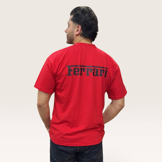 Camiseta Ferrari Roja