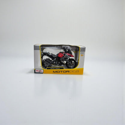 Moto Suzuki V-Strom 1:12 – Modelo a Escala Detallado para Coleccionistas