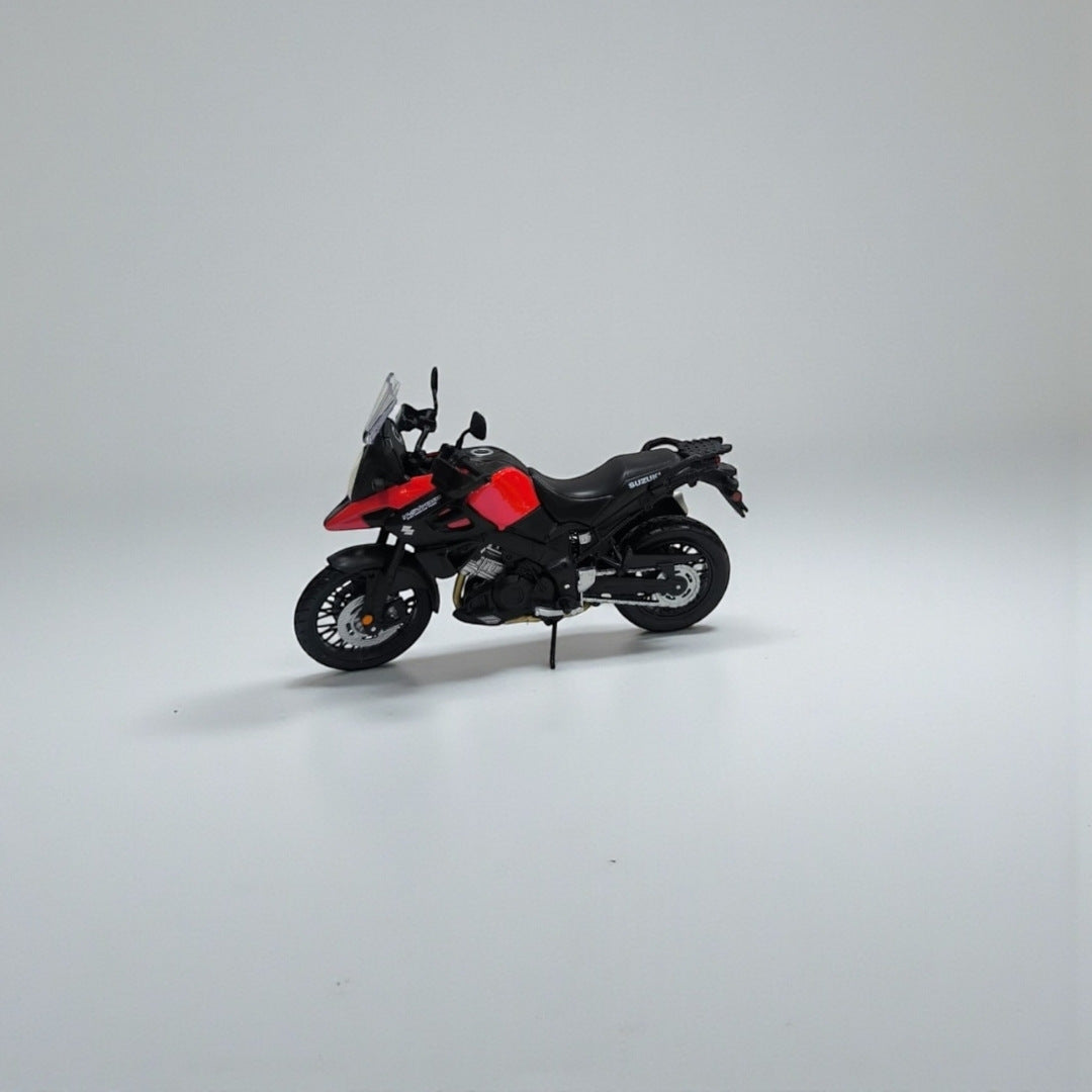 Moto Suzuki V-Strom 1:12 – Modelo a Escala Detallado para Coleccionistas