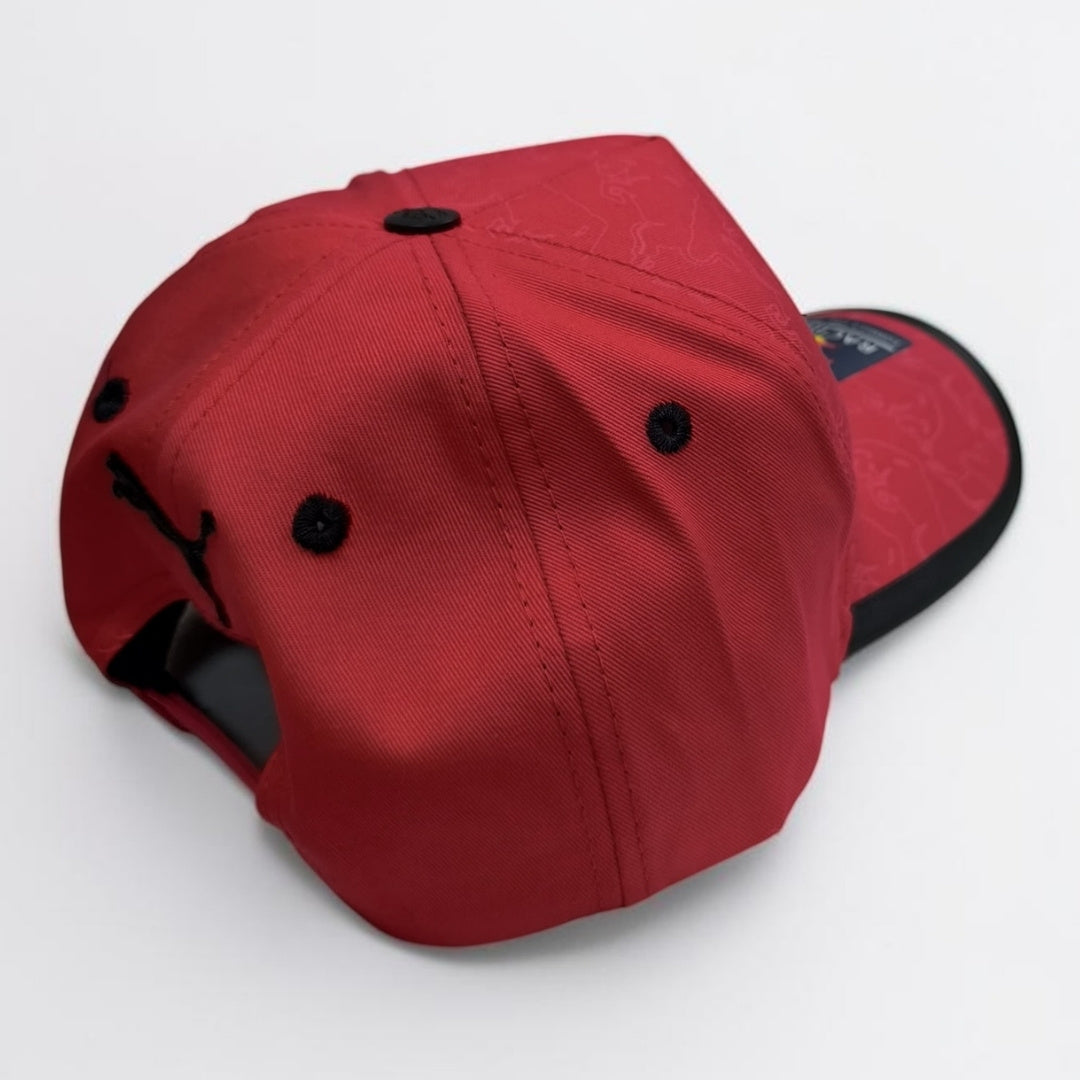 Gorra Red Bull Racing Roja | Gorra Fórmula 1 Ajustable Estilo Racing