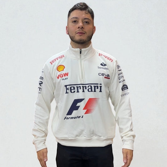 Buzo Ferrari Oficial – Estilo, Potencia y Pasión por la Velocidad