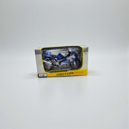 Moto Suzuki GSX 1300R Hayabusa 1:12 – Modelo a Escala Detallado para Coleccionistas