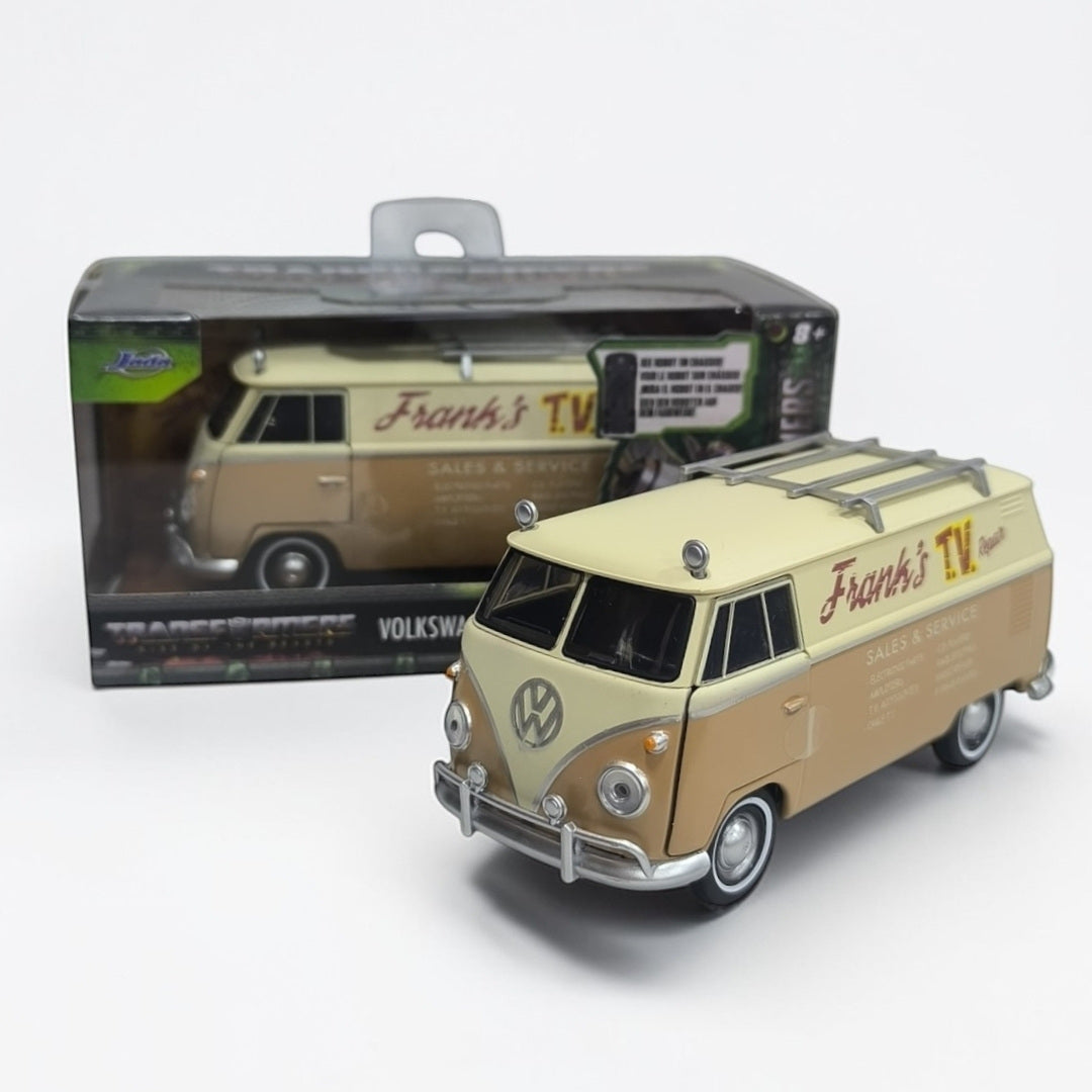 Volkswagen Bus Transformers Jada Escala 1:32 | VW Kombi Auto de Película Modelo de Colección