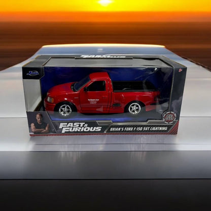 Brian's Ford F-150 1:24 – Modelo a Escala – Pickup Icónico de Rápidos y Furiosos