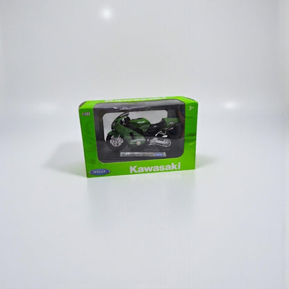 Moto Kawasaki Ninja ZX 1:18 – Modelo a Escala Detallado para Coleccionistas