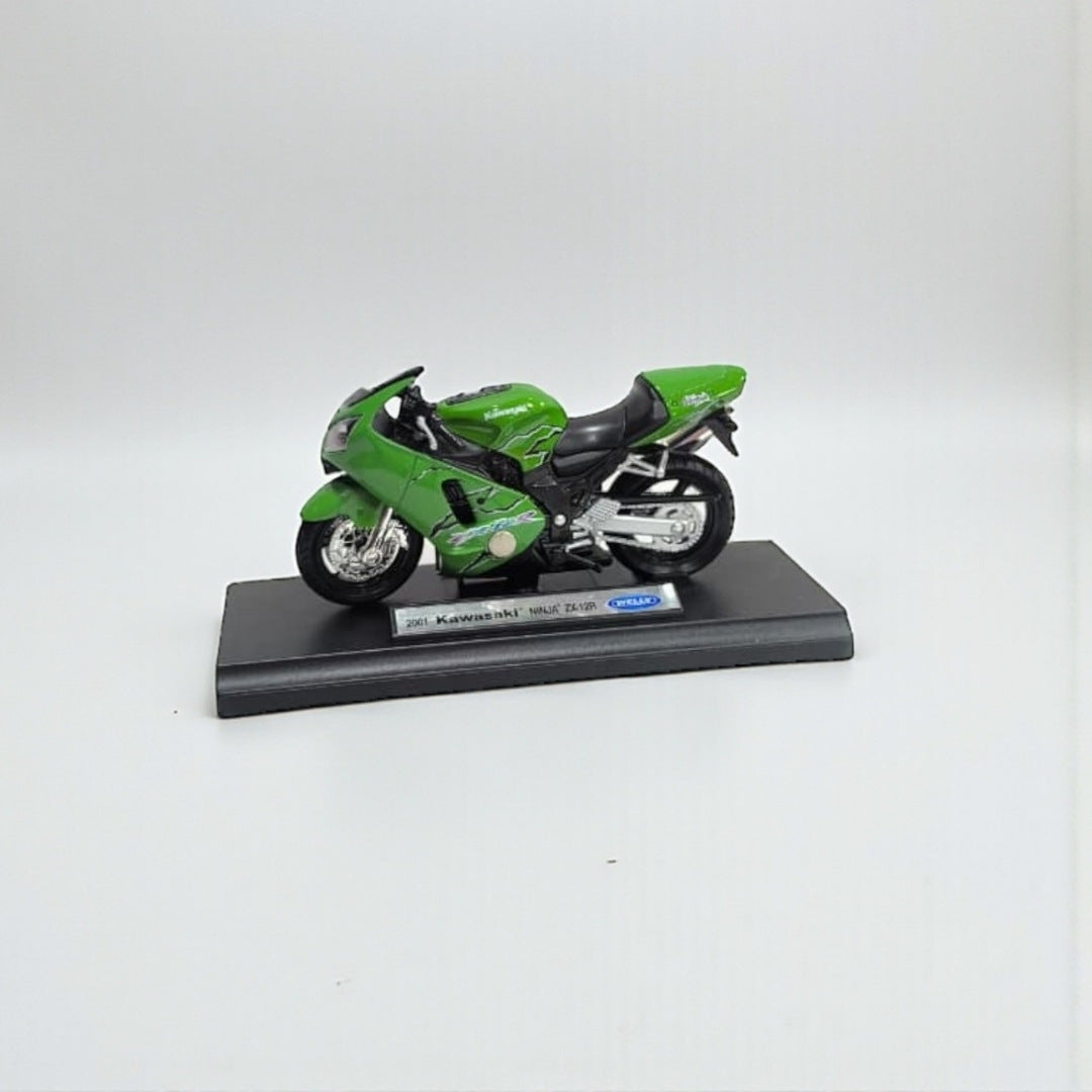 Moto Kawasaki Ninja ZX 1:18 – Modelo a Escala Detallado para Coleccionistas