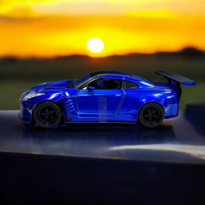 Brian's Nissan GT-R R35 1:24 – Modelo a Escala – Deportivo Legendario de Rápidos y Furiosos