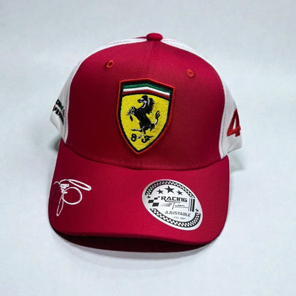 Gorra Ferrari Roja 44 | Pasión Racing y Número Icónico