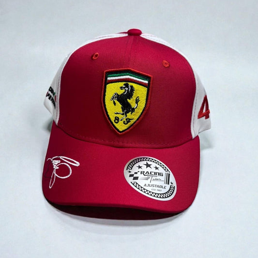 Gorra Ferrari Roja 44 | Pasión Racing y Número Icónico
