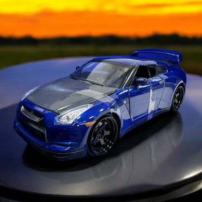 Brian's Nissan GT-R R35 1:24 – Modelo a Escala – Deportivo de Alto Rendimiento