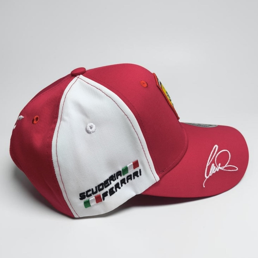 Gorra Ferrari Roja #44 | Scuderia Ferrari Fórmula 1 Estilo Hamilton Ajustable