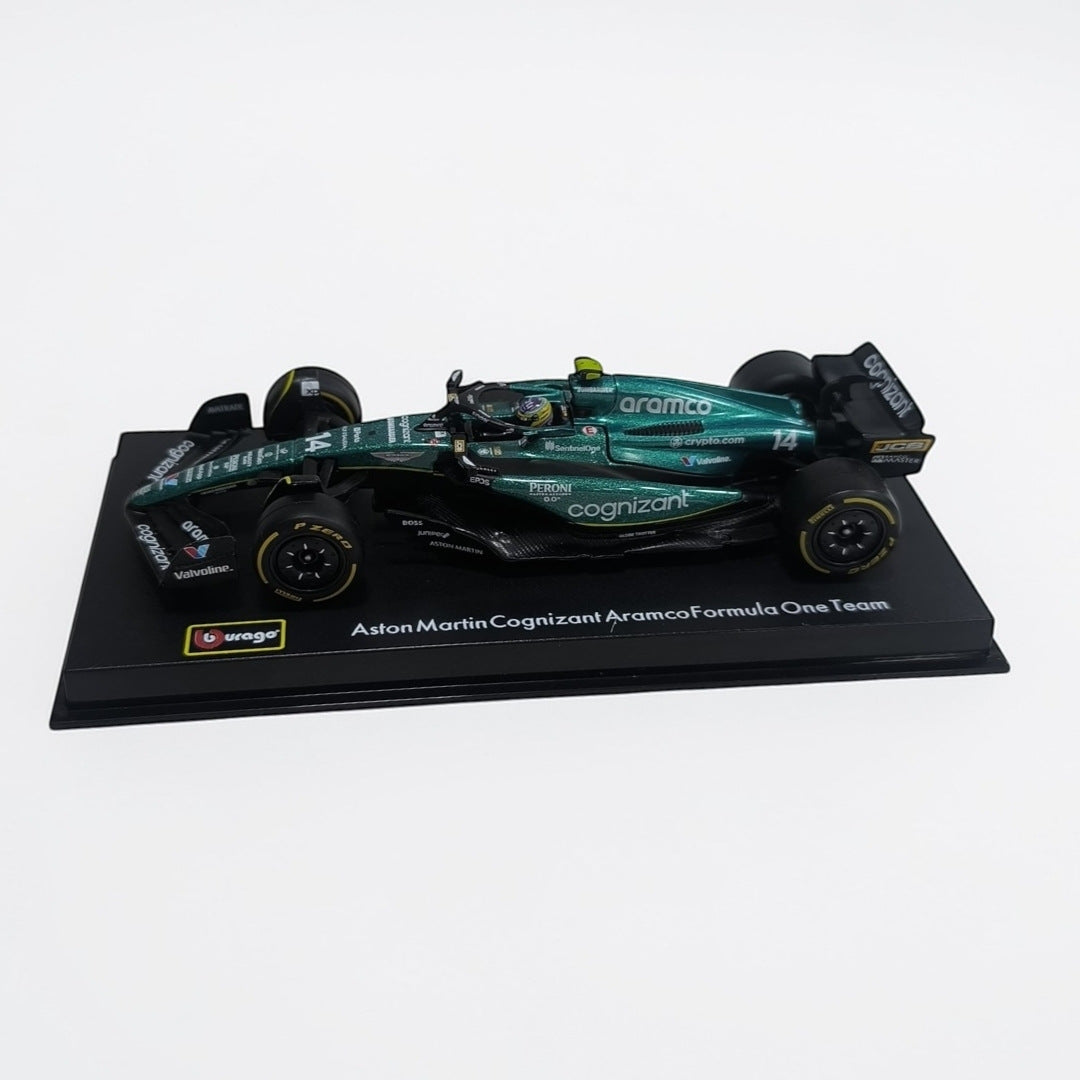 Aston Martin AMR23 Fernando Alonso #14 Escala 1:43 – Fórmula 1 de Colección