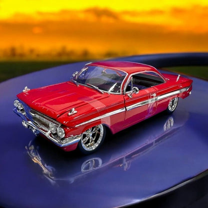 Dom's Chevrolet Impala 1:24 – Modelo a Escala – Muscle Car Icónico de Rápidos y Furiosos