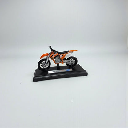 Moto KTM 450 SX-F 1:18 – Modelo a Escala Detallado para Coleccionistas