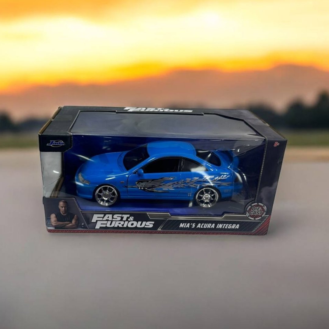 Mia's Acura Integra 1:24 – Modelo a Escala – Deportivo de Rápidos y Furiosos