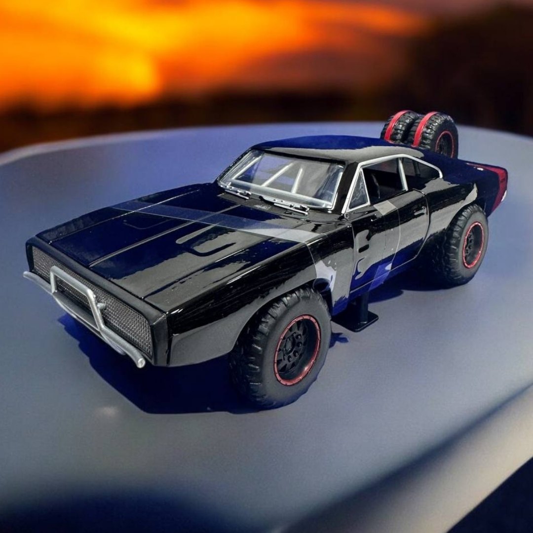 Dom's Dodge Charger 1:24 – Modelo a Escala – Muscle Car de Rápidos y Furiosos